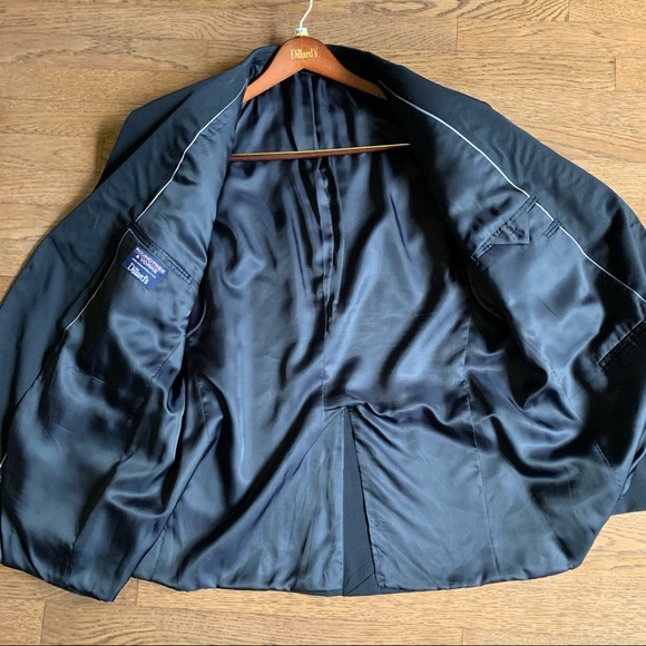 Mens sport coat navy - Picture 4 of 6